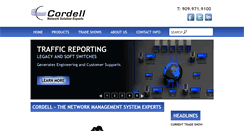 Desktop Screenshot of cordell.com